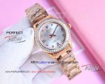 Rolex Datejust Silver Dial Rose Gold Diamond Bezel Swiss Automatic Mechanical Ladies Watch Replica (1)_th.jpg